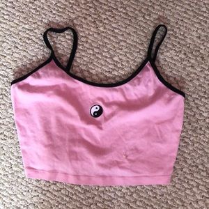 urban outfitters size L crop top 100% cotton